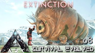 ARK EXTINCTION  NEW GASBAGS CREATURE MAX LEVEL PERFECT TAME   ARK SURVIVAL EVOLVED E08 [upl. by Annaed]