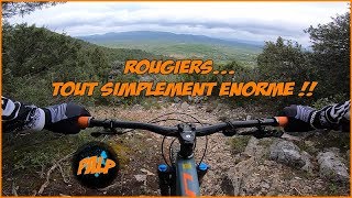 Rougiers MAGNIFIQUE  2 descentes en découverte ENDURO [upl. by Assilen842]