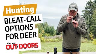 Bleatcall options for deer with Gord Ellis [upl. by Barnaba]