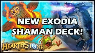 NEW EXODIA SHAMAN DECK  Rastakhan’s Rumble Hearthstone [upl. by Ches]