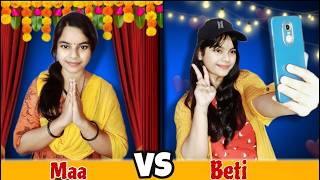 Two Generations In One Frame 😉 Latest Comedy Video  Im Rishika  Maa Vs Beti comedy fyp [upl. by Pauli]