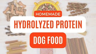 Homemade Hydrolyzed Protein Dog Food Healthy Homemade Dog Food Recipe for Sensitive Stomachs [upl. by Hope]