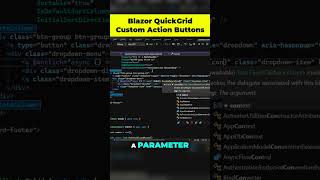 Blazor Quick Grid Action Buttons  blazor dotnetcore [upl. by God]