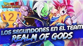 Los quotSegundonesquot En El Team quotRealm Of Godsquot  DBZ Dokkan Battle En Español [upl. by Egdirdle]