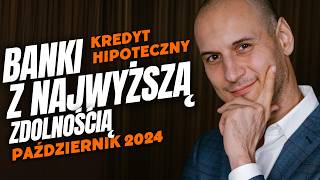 Kredyt hipoteczny Zarabiasz za mało Zobacz gdzie dadzą Ci więcej Ranking hipoteczny październik [upl. by Zared984]