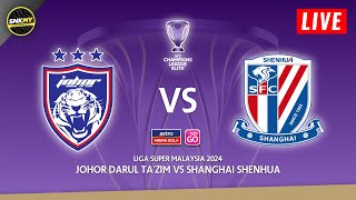 🔴 JDT vs Shanghai Shenhua FC  Preview Siaran Langsung AFC Championship Elite 2024 Malam ini [upl. by Naashar373]