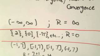 Radius of Convergence for a Power Series [upl. by Isahella]