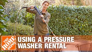 How to Use the MiTM Gas Pressure Washer Rental  The Home Depot [upl. by Anama]