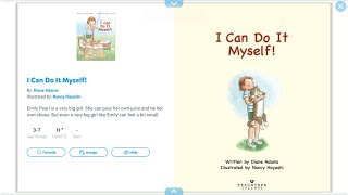 Book Reading I Can Do It Myself [upl. by Rozina]