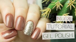 How to Apply Gel Polish on Natural Nails  Education for Beginner [upl. by Genvieve686]