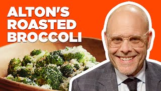 Alton Brown Makes OvenRoasted Broccoli  Good Eats  Food Network [upl. by Magnien]