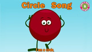 Circle Song  Learn Shapes  Circle Nursery Rhyme for kids  Bindis Music amp Rhymes [upl. by Rorke799]