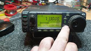 Icom IC706mk2g Output and Dsp replaced and a great test on 40m with Dave VK5MRD and Andrew VK4RE😁 [upl. by Pier878]