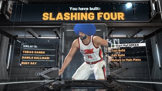 HOW to MAKE the BEST SLASHING FOUR in NBA 2K20 [upl. by Brana]