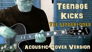 Teenage Kicks The Undertones Acoustic Cover Version [upl. by Alhak664]