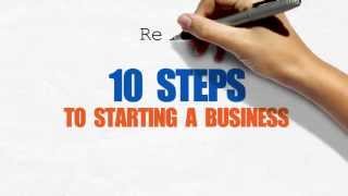 10 Steps to Starting a Business [upl. by Evvie372]