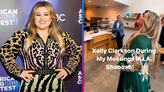 Kelly Clarkson SHOCKS Coffee Shop With Surprise Performance [upl. by Ycnay695]