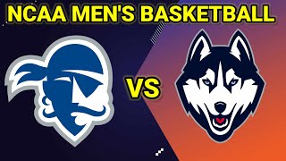 Seton Hall vs UConn  2024 NCAA MENS BASKETBALL LIVE SCORE [upl. by Eceirehs]