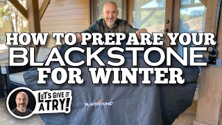 How to Store Your Blackstone Griddle for Winter [upl. by Bear]