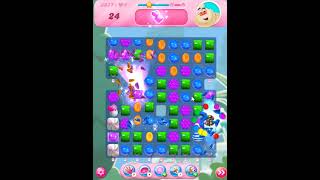 Candy Crush Saga Level 3677 Get 3 Stars 5 Moves Complete [upl. by Hnirt]