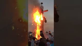 Dussehra 2024  Ravan Dahan In Jalandhar ☠️  shorts youtubeshorts dussehra [upl. by Ellatnahc]