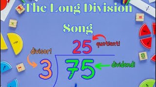 The Long Division Song  Long Division Steps  Long Division Song for Kids  Silly School Songs [upl. by Amary714]