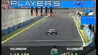 F1 Formula 1 Jacques Villeneuve amp Michael Schumacher Montreal Canada Qualifying 1997 [upl. by Mozza]