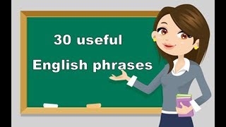 30 Frases muy útiles en Inglés que debes saber [upl. by Ecinereb]