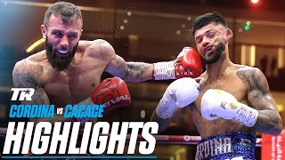 Anthony Cacace Drops amp Stops Joe Cordina To Become Champ  FIGHT HIGHLIGHTS [upl. by Dnyletak447]