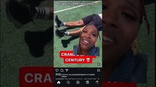 Kneecaps formed a new nation 😩😅 reactionvids funnycomments sports injury greenscreen [upl. by Berty]