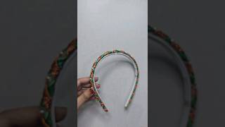 How to decorate hair band for independence day viralshort independenceday 15august short craft [upl. by Nibaj555]