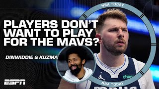 Why dont players want to play with Luka Doncic amp the Mavericks  NBA Today [upl. by Aurilia]