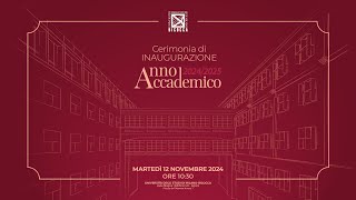 Inaugurazione Anno Accademico [upl. by Apgar574]