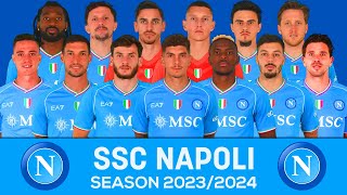 NAPOLI SQUAD SEASON 20232024 [upl. by Radborne574]