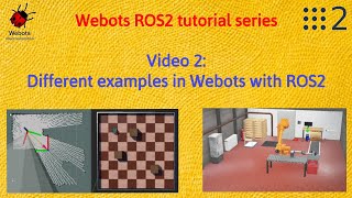 Different examples in Webots with ROS2  Webots ROS2 tutorial series  Tutorial 2 [upl. by Nereil]