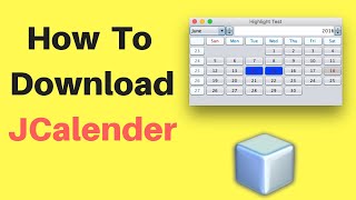 How to add JCalender  JDateChooser  DatePicker in Netbeans  JAVA  HINDI unique developer [upl. by Letnwahs]