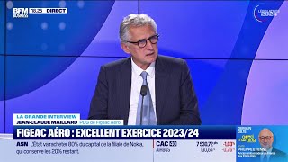 JeanClaude Maillard Figeac Aero  Investissements 58  des PDG freinent [upl. by Oiramel180]