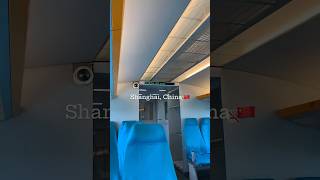 China Viral Maglev Train 431 Kmh 268 mph 🚄🤯 shorts subscribe [upl. by Ecydnak]