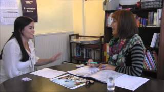 ESOL Skills for Life QCF Level 2  interview sample video No2 [upl. by Cristen]