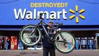 175 Walmart MTB VS Downhill Mountain 2 [upl. by Hallimaj]