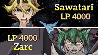 Sawatari vs Zarc  EDOPRO [upl. by Ithnan]