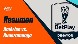 América vs Bucaramanga resumen Copa BetPlay Dimayor 2024  Semifinales  Vuelta [upl. by Ajram]