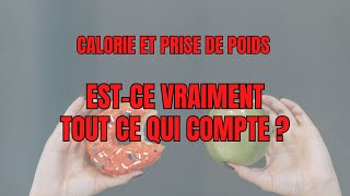 Lexcédent CALORIQUE suffitil pour prendre du POIDS [upl. by Eux]