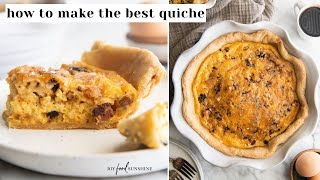 How to Make the BEST Quiche [upl. by Aluor]