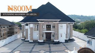 Touring a ₦800 MILLION1335000 Stunning Mansion In Katampe Extension Abuja [upl. by Mirabel]