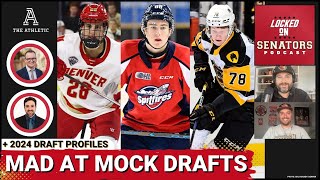 Reacting To The Athletics NHL Mock Draft  2024 NHL Draft Rankings 5957 [upl. by Rehptosirhc]