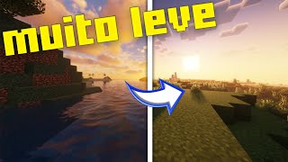 🌵TOP 3 SHADERS QUE RODAM EM QUALQUER CELULAR NO MINECRAFT 121Bedrock [upl. by Redna1]