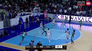 Lebanese Basketball Championship 20232024  CHAMPVILLE VS SAGESSE [upl. by Hancock]