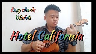 Hotel California Ukulele Chords  Finger style [upl. by Teyut]