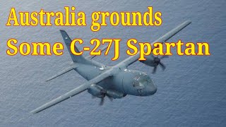 Australia grounds some C27J Spartan aircraft after finding structural cracks [upl. by Adneram39]